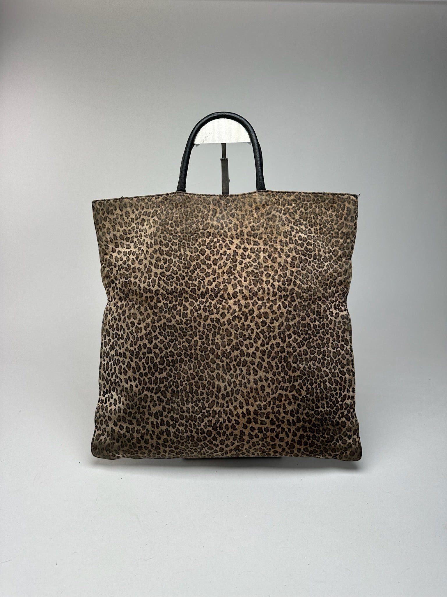 Loewe Vintage Madrid Leopard bag black brown Size ONE SIZE - 1 Thumbnail