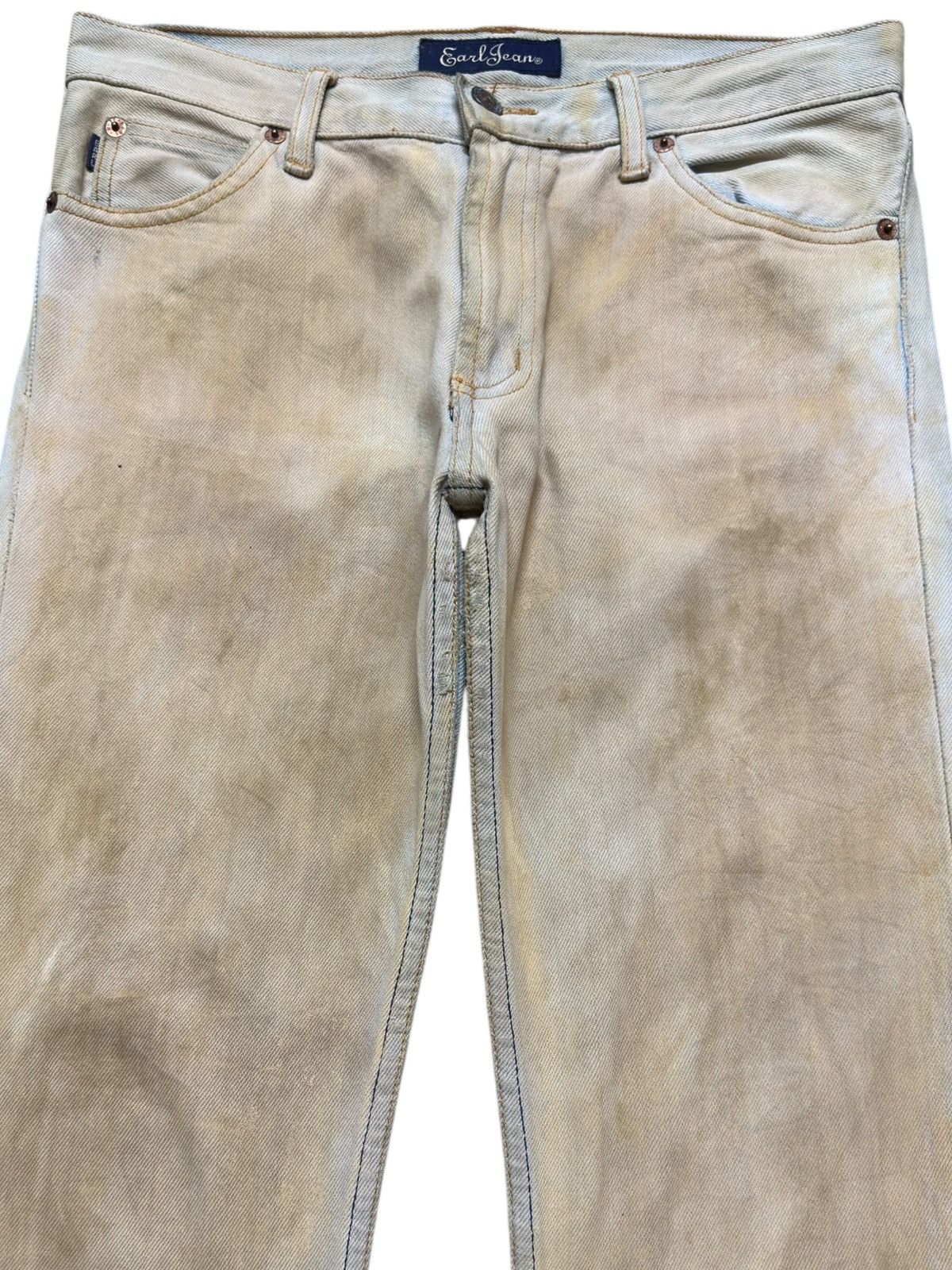 Earl Jeans Vintage Earl Jeans Flare Faded Mudwash Denim Size US 30 / EU 46 - 2 Thumbnail