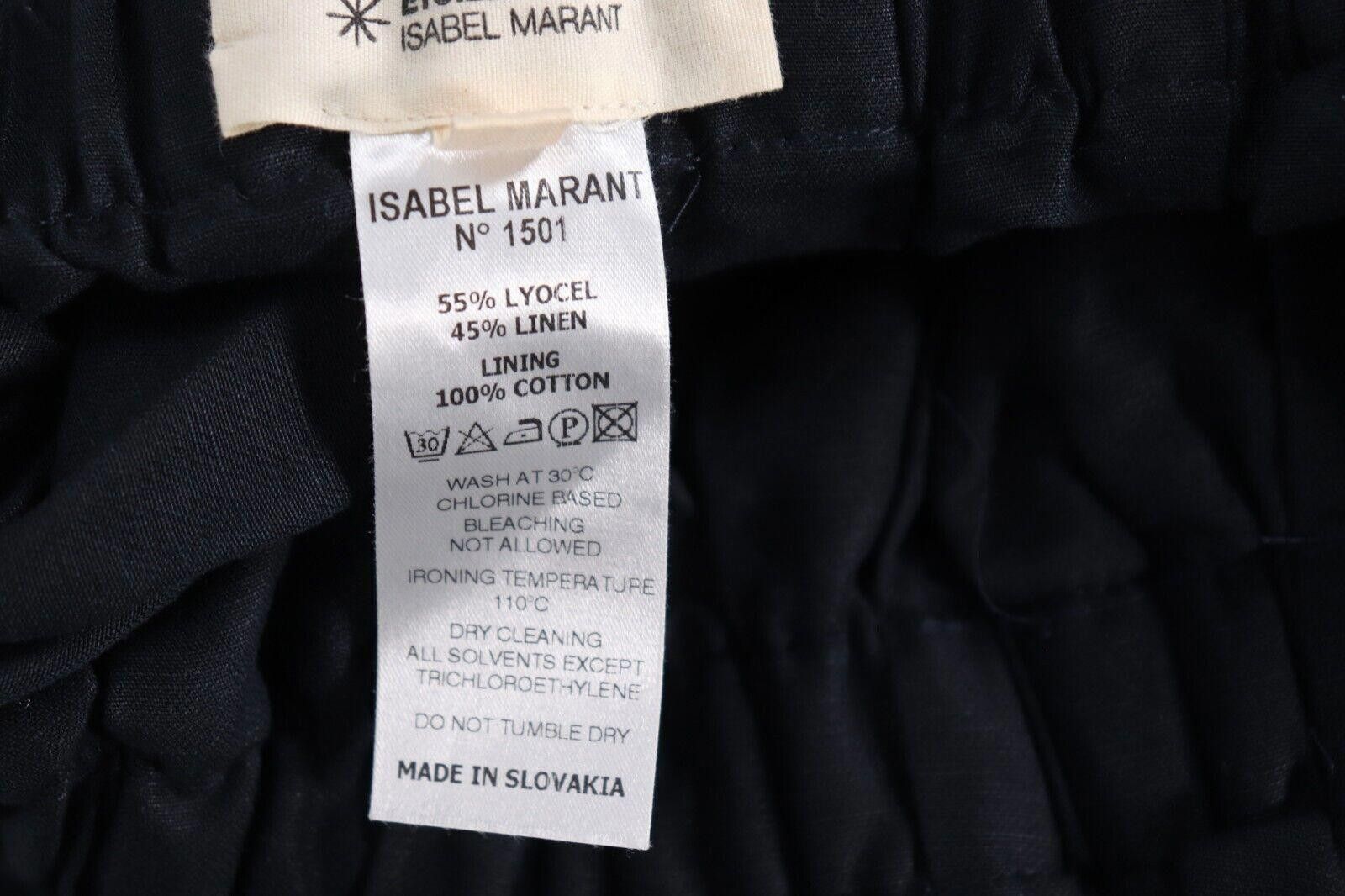 Isabel Marant Etoile Etoile Isabel Marant US4 Blue Denim Pleat Circle Mini Skirt Size 27" / US 4 / IT 40 - 4 Thumbnail