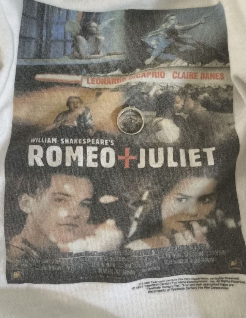 romeo and juliet movie tee titanic pulp fiction