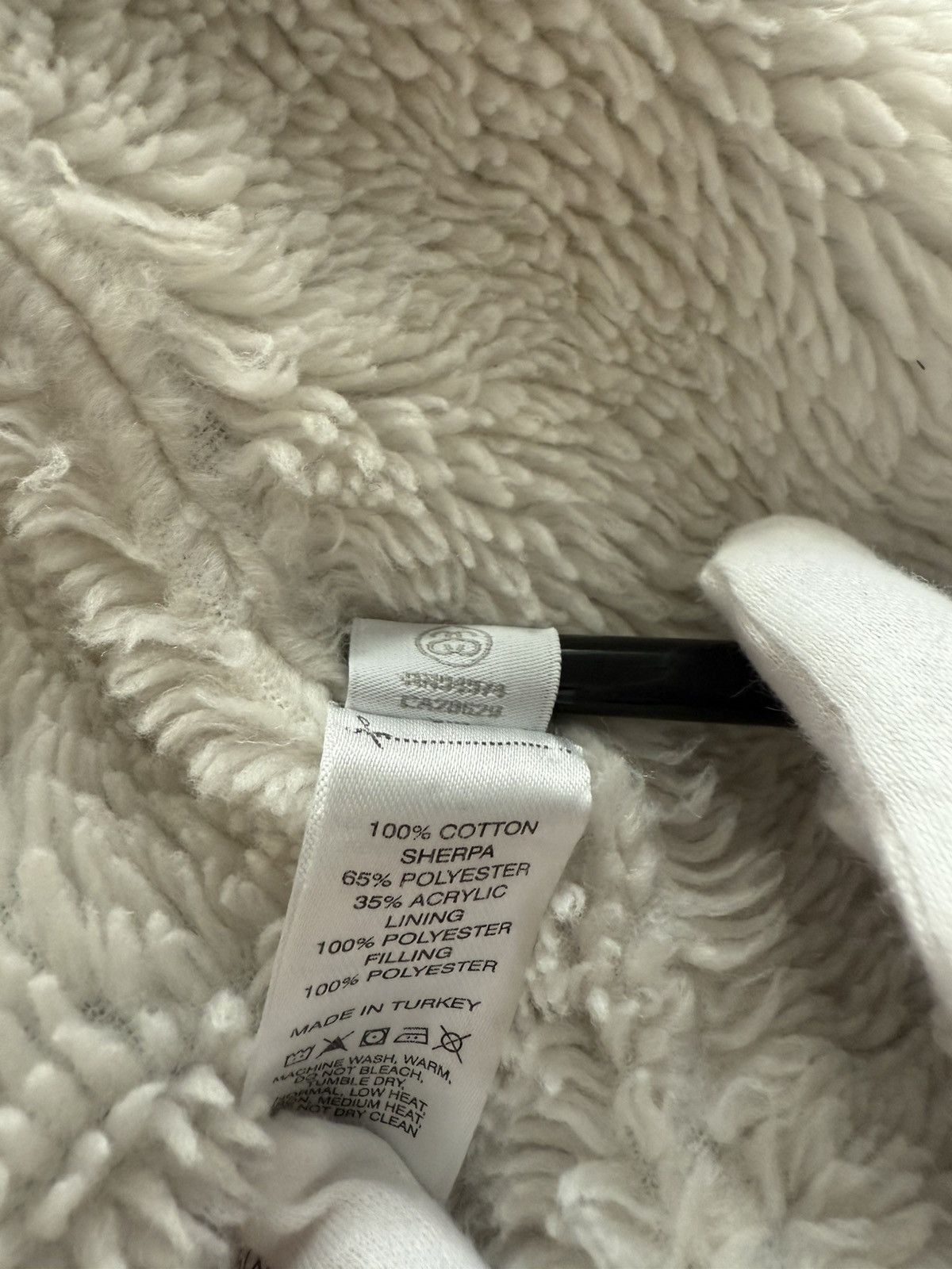 Stussy Stussy Sherpa Lined Denim Shirt 'Stone Washed' Size US S / EU 44-46 / 1 - 15 Thumbnail