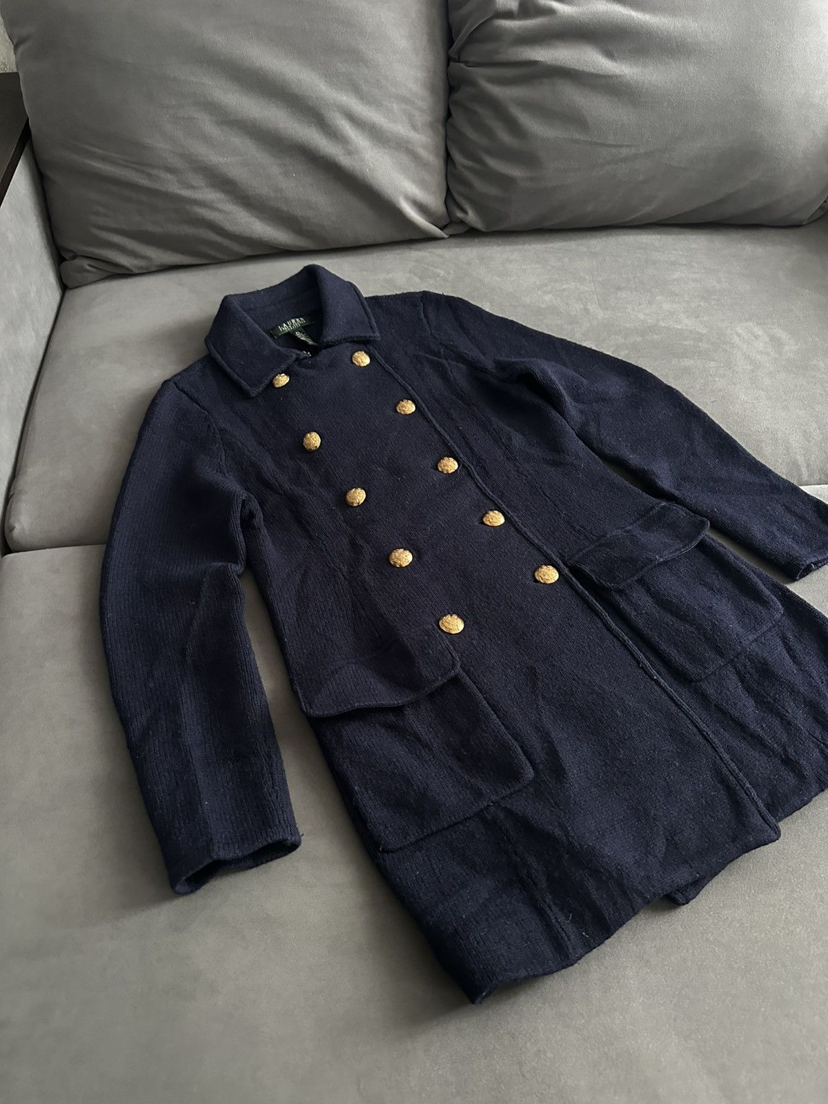 RRL Ralph Lauren 😍Wool Coat Lauren Ralph Lauren Petite Size S / US 4 / IT 40 - 2 Thumbnail