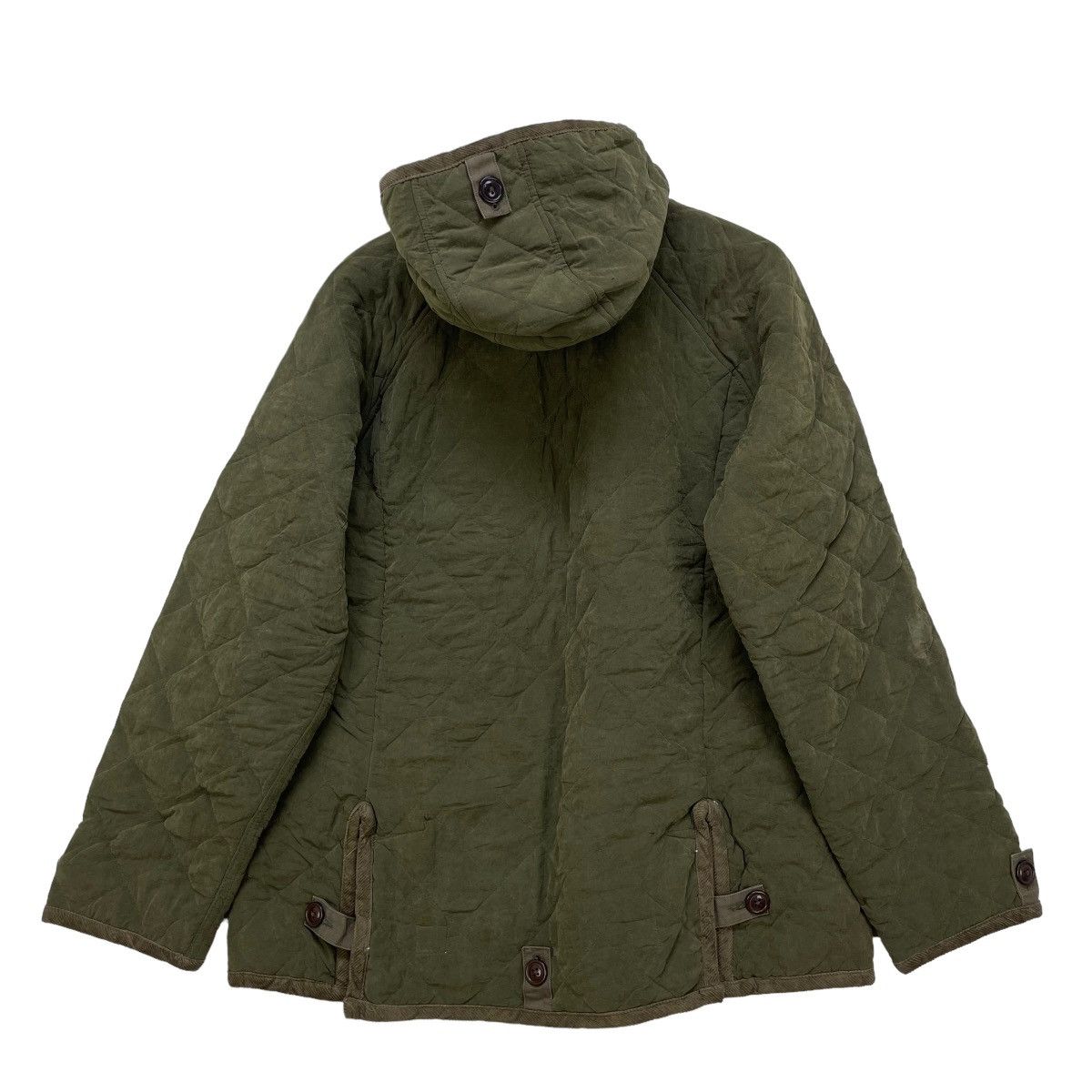 Japanese Brand × Vintage Long Pine Quilted Jacket Size US M / EU 48-50 / 2 - 2 Thumbnail