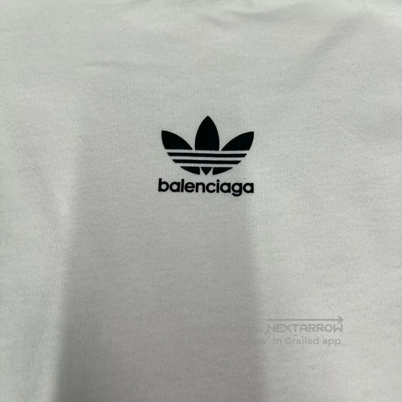 Balenciaga Balenciaga x Adidas collaborative long-sleeve top. Size US S / EU 44-46 / 1 - 2 Thumbnail