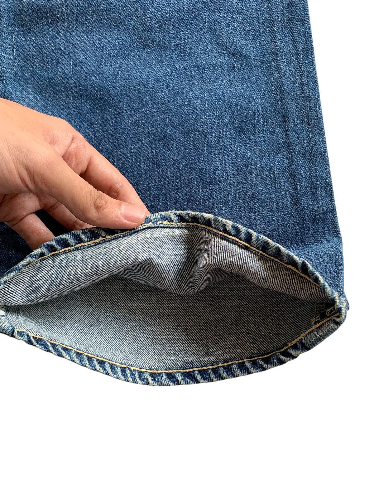 Kapital VINTAGE FLARE SEWING CHOP LOT 511BD JAPANESE RAW DENIM Size US 30 / EU 46 - 18 Thumbnail