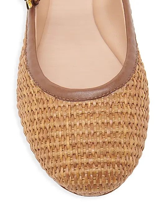 Gianvito Rossi os11x1225 Carla Ballerina Flats Brown Size US 7 / IT 37 - 3 Thumbnail