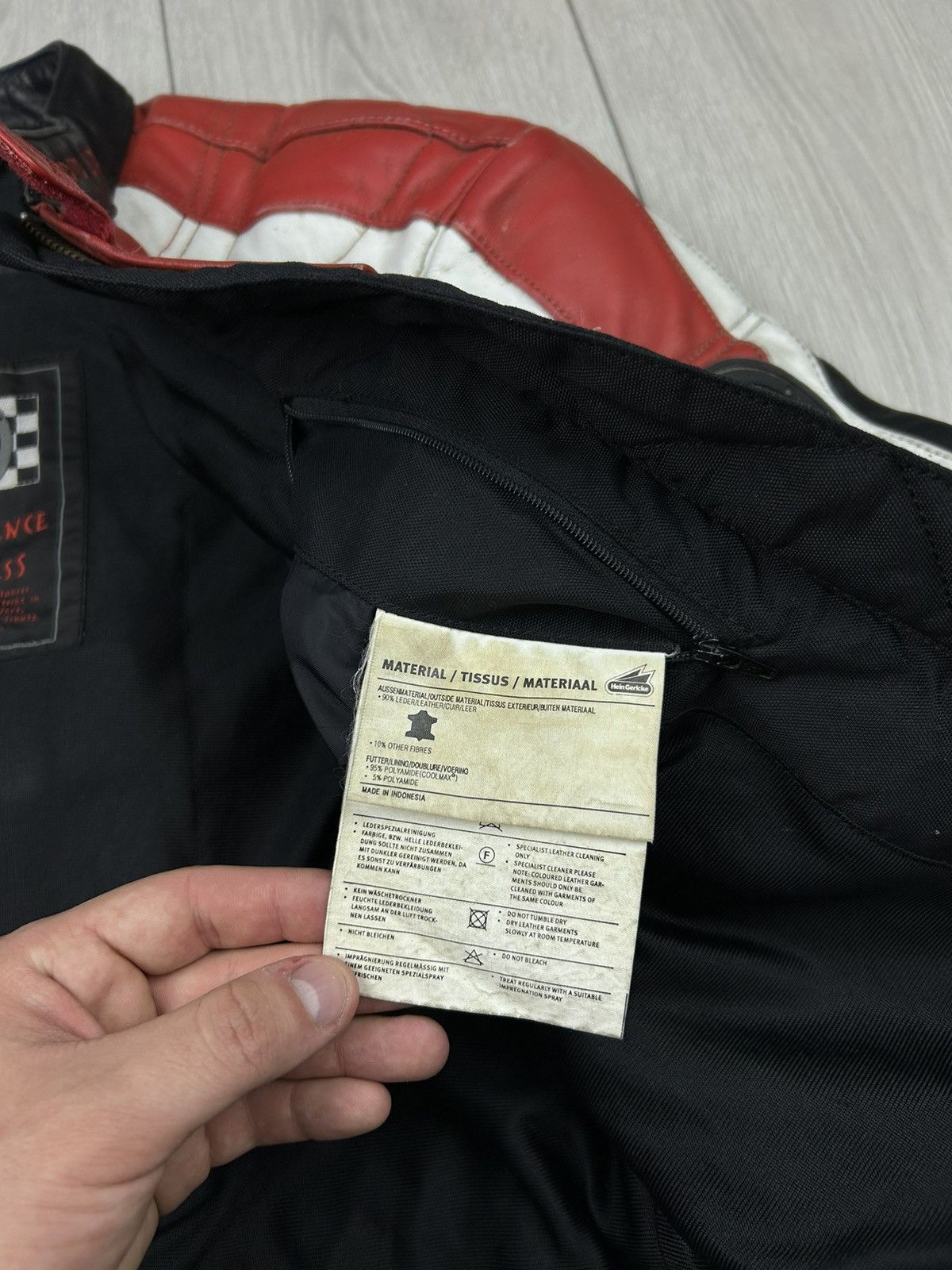 Hein Gericke Hein Gericke Leather Racing Moto Jacket size 52 Size US L / EU 52-54 / 3 - 7 Thumbnail