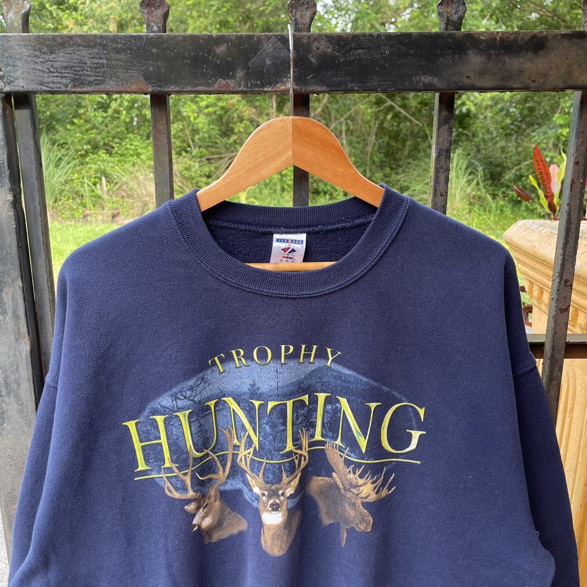 Habitat × Jerzees × Vintage 🔥Vintage Jerzees Hunting Trophy Habitat Sweatshirts Size US XL / EU 56 / 4 - 3 Thumbnail