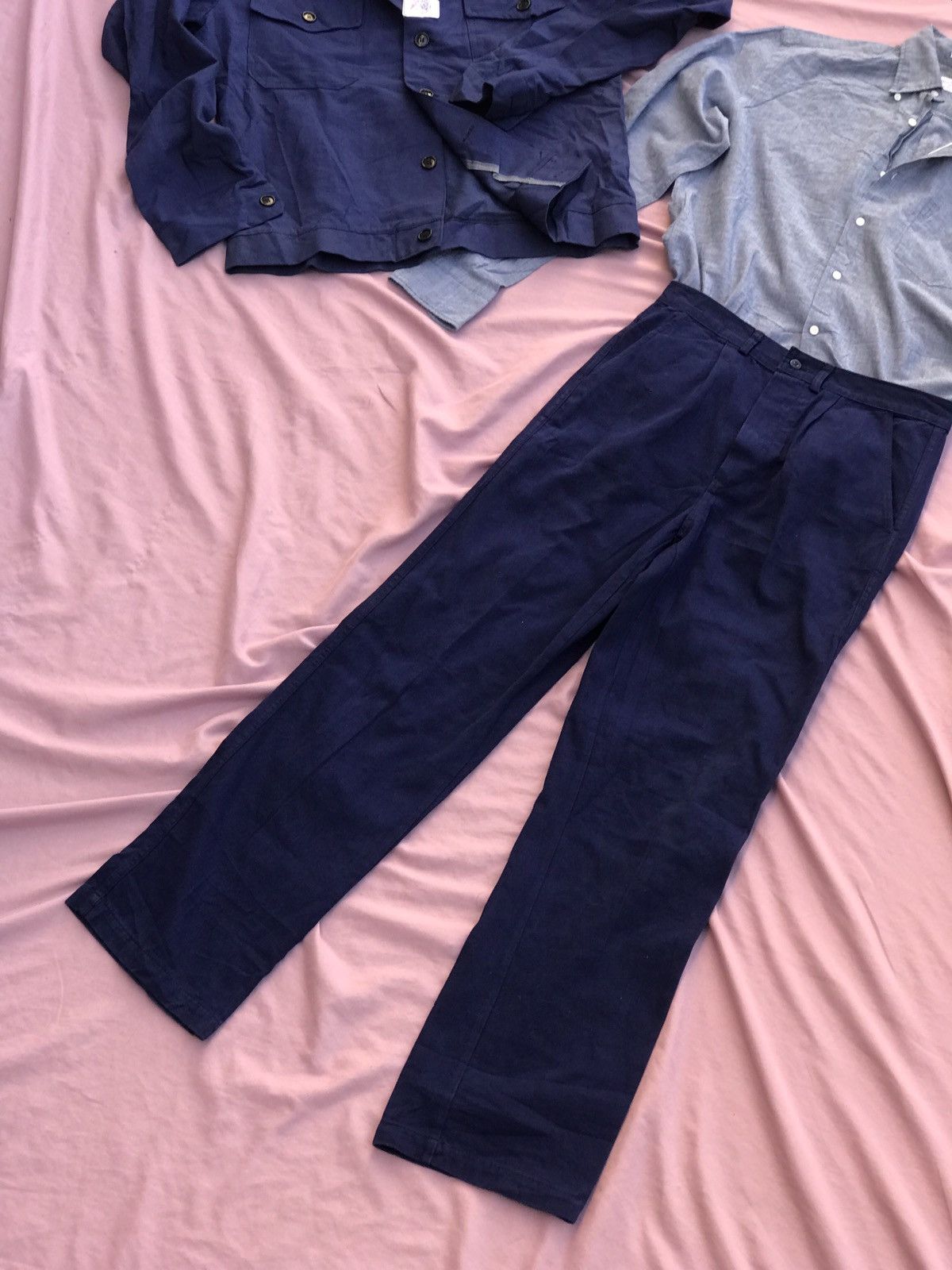 Self Edge SELVEDGE VINTAGE CHORE PANTS Size US 29 - 6 Thumbnail