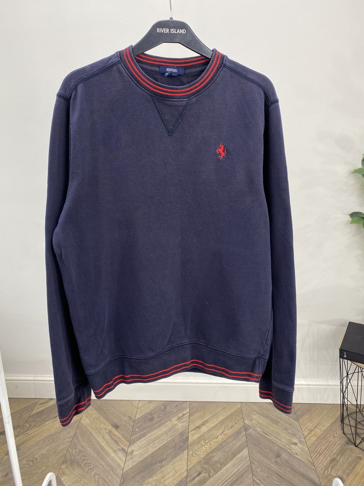Ferrari Vintage Ferrari denim logo sweatshirt Size US L / EU 52-54 / 3 - 1 Thumbnail