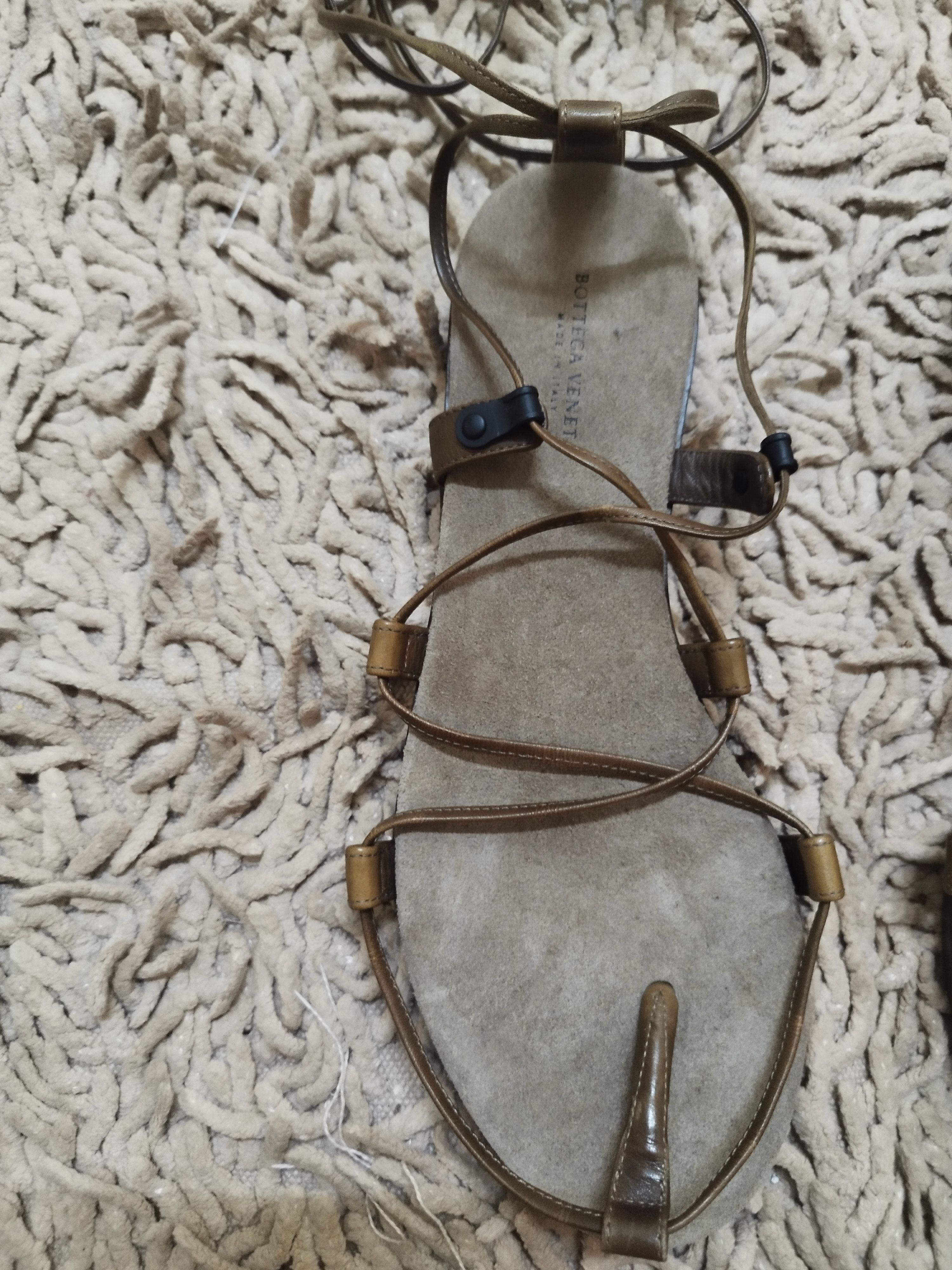 Bottega Veneta Bottega Veneta Gladiator Sandal Lace Up Size US 6 / IT 36 - 4 Thumbnail
