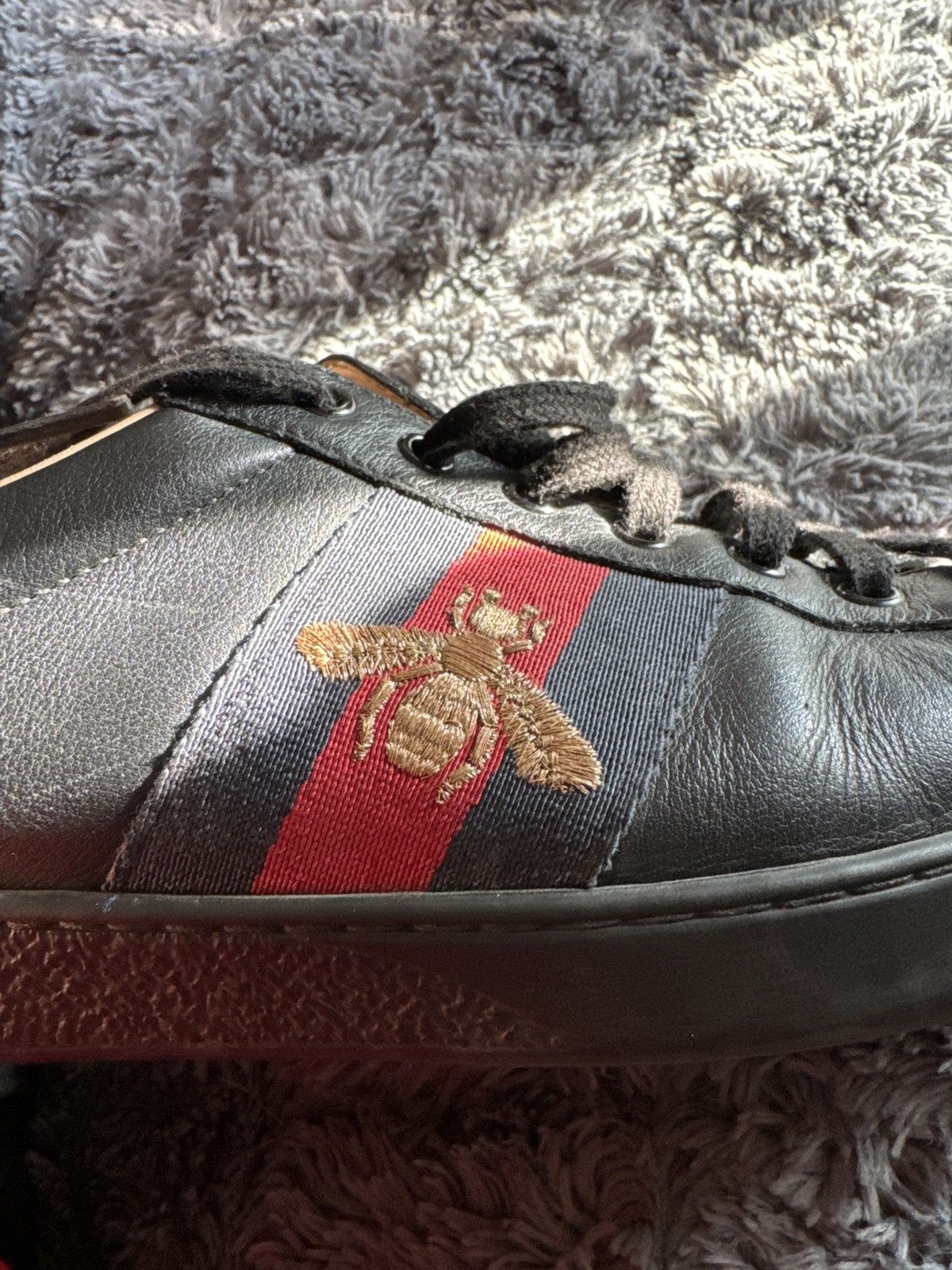 Gucci GUCCI ACE EMBROIDERED Size US 10 / EU 43 - 6 Thumbnail