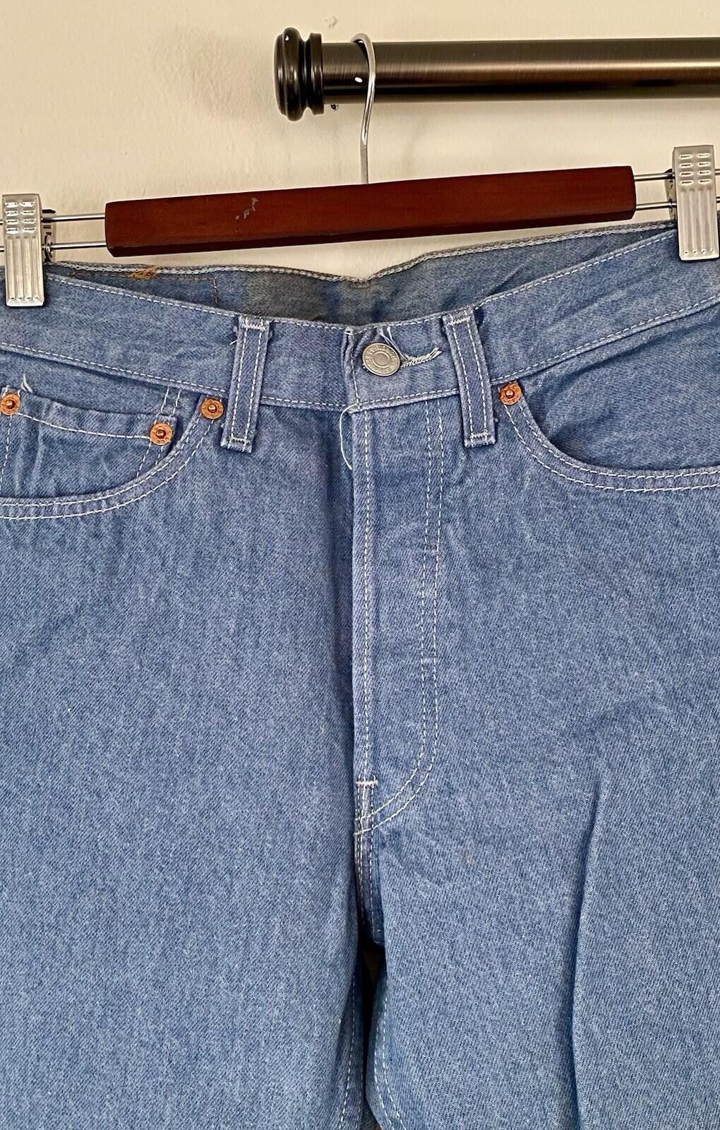 Levi's NWT Levi's 501 Preshrunk Jeans Made in Spain 28x34 Sun Faded Size 28" / US 6 / IT 42 - 4 Thumbnail