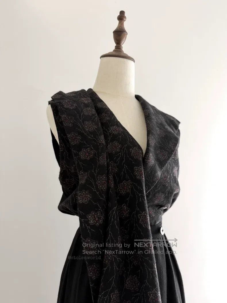 Comme des Garcons Comme des Garcons Poncho Wool Dress Size S / US 4 / IT 40 - 7 Thumbnail