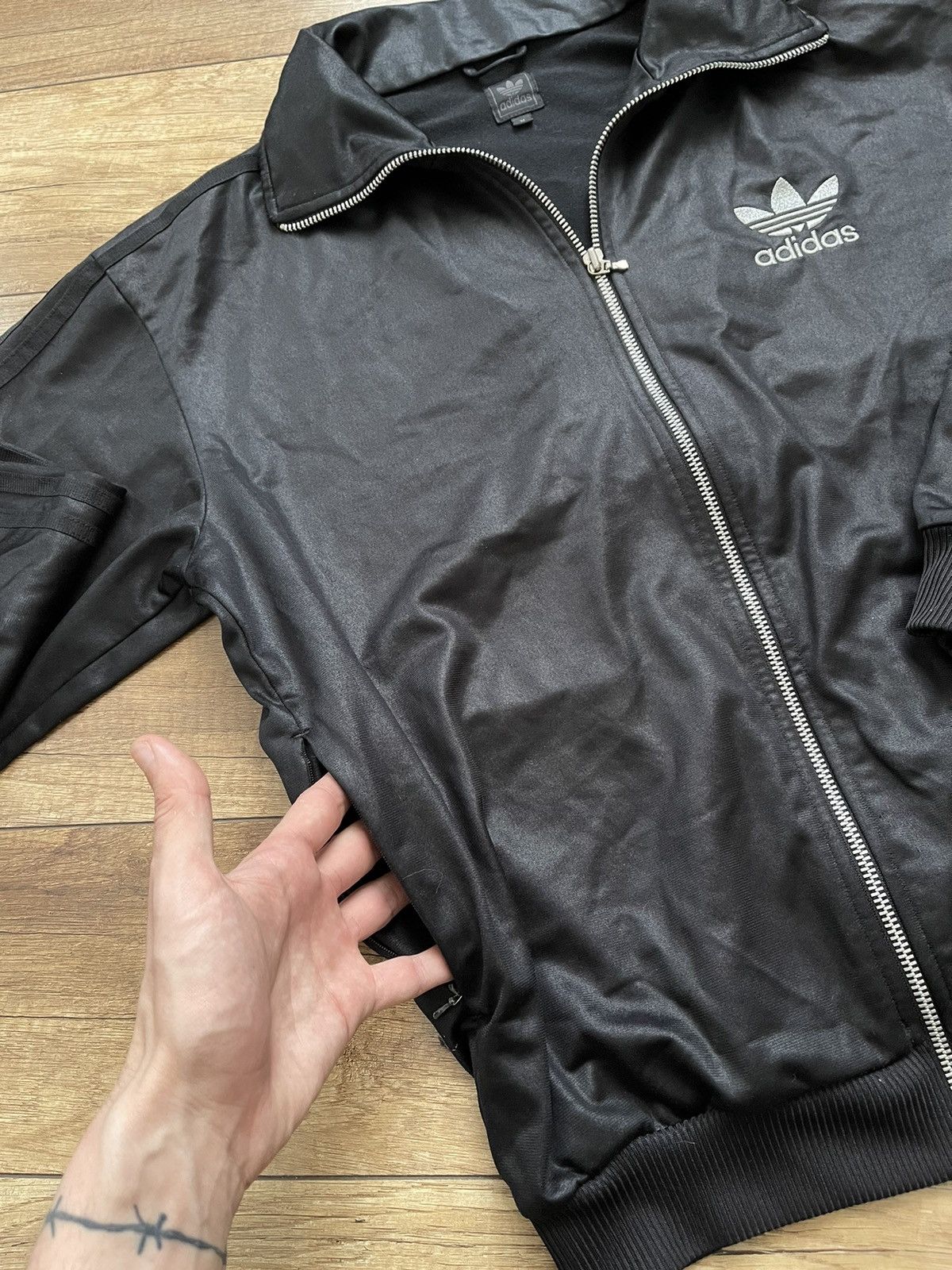 Other Adidas Chile 62 Vintage Zip Up Track Jacket 90s Size US M / EU 48-50 / 2 - 11 Thumbnail