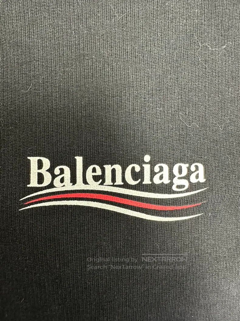 Balenciaga Balenciaga Coca-Cola Wave Print Hooded Casual Sweatshirt Size US S / EU 44-46 / 1 - 3 Thumbnail