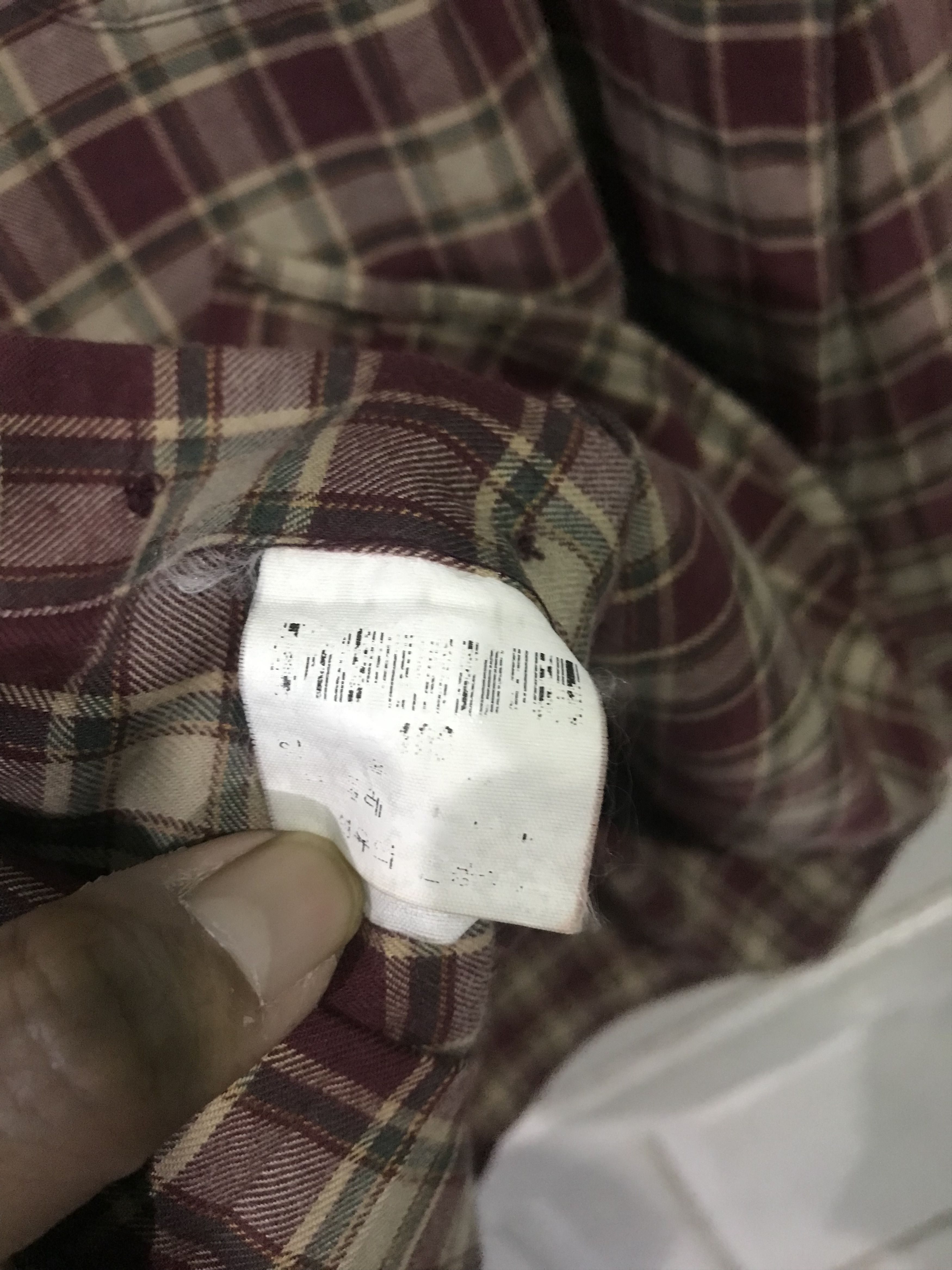 Yves Saint Laurent Vintage yves saint laurent plaid shirt Size US L / EU 52-54 / 3 - 6 Thumbnail