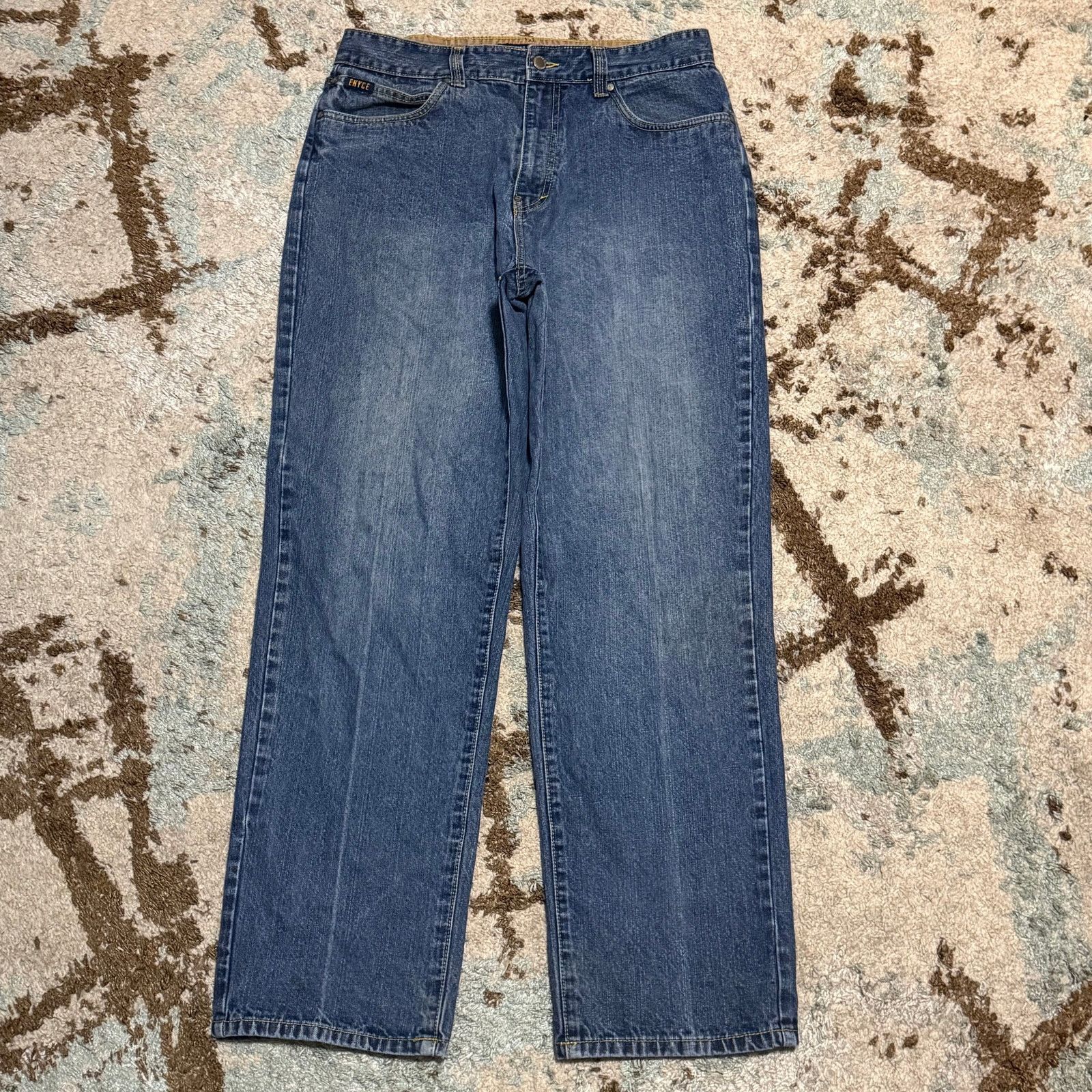 Enyce Vintage Enyce Baggy Jeans Size 34x32 Skater Y2K Wide Leg Size US 34 / EU 50 - 2 Thumbnail
