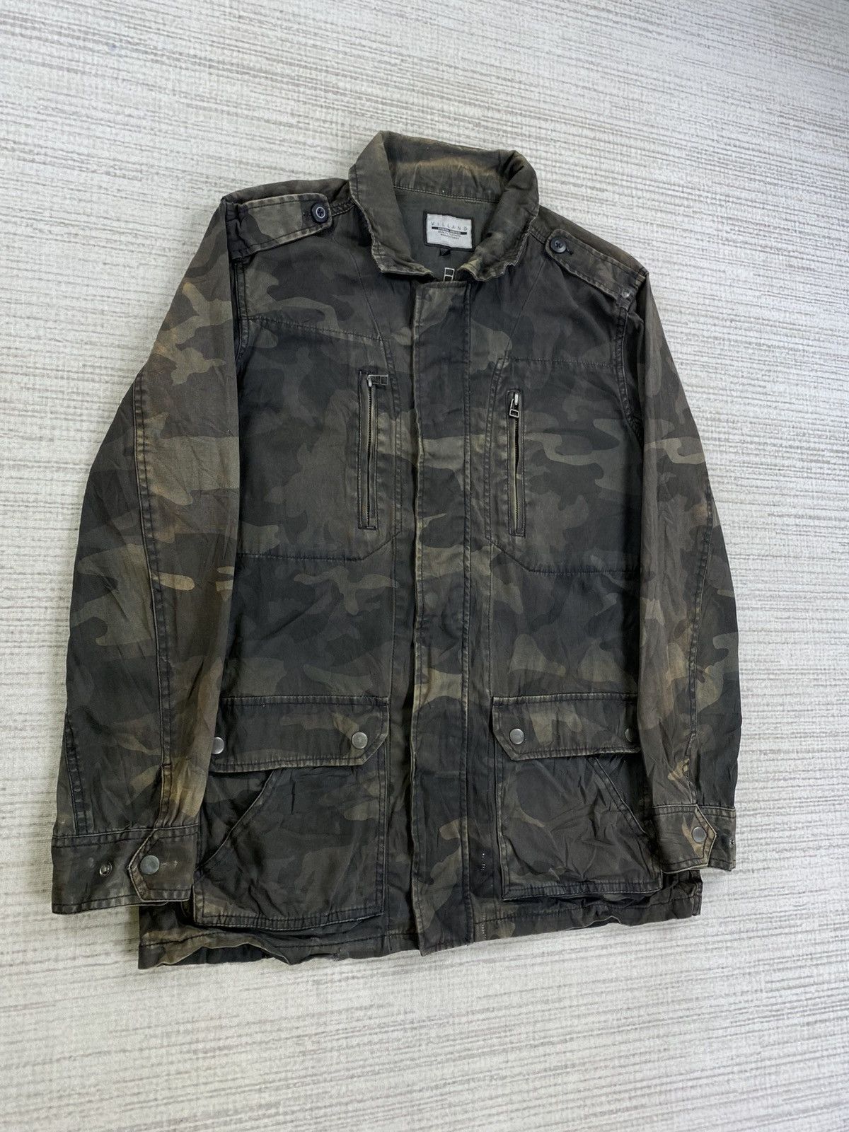 Japanese Brand 🔥Villand Camouflage Military Style Multipocket Jacket Size US M / EU 48-50 / 2 - 3 Thumbnail