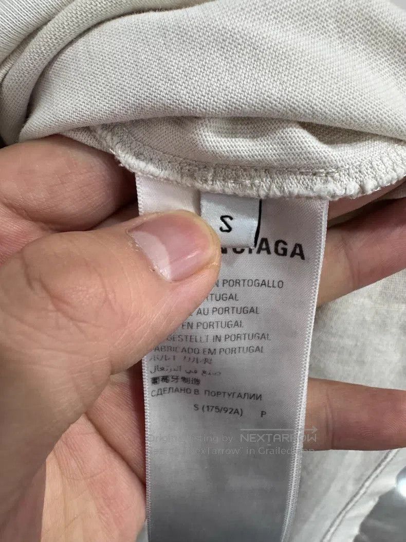 Balenciaga Balenciaga Logo Printed Loose Fit Short Sleeve T-Shirt Size US S / EU 44-46 / 1 - 4 Thumbnail