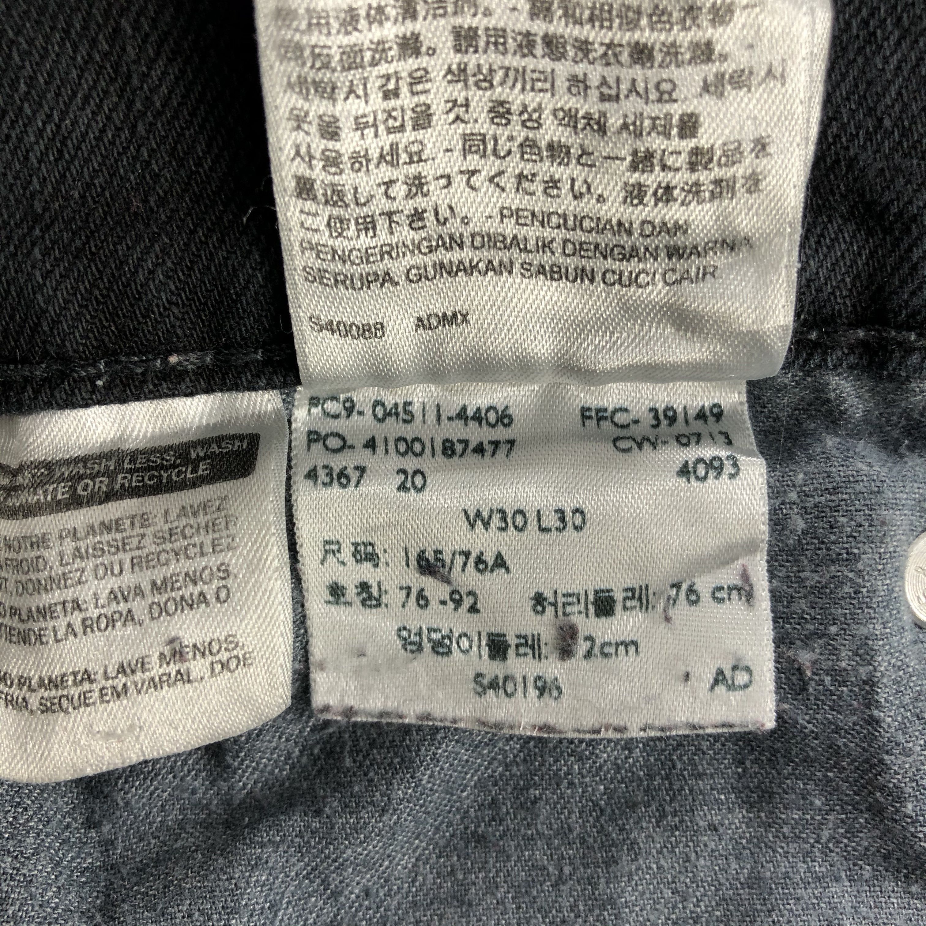 Levi's Vintage Levis 511 Earth Tone Jeans-J2201 Size US 30 / EU 46 - 11 Thumbnail