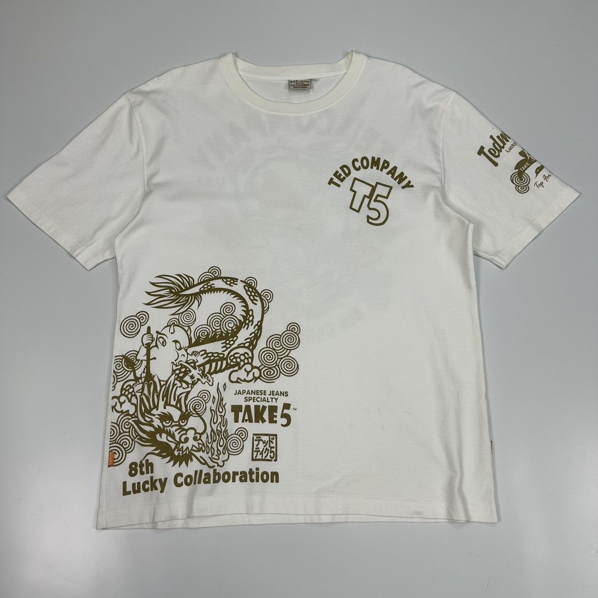Tedman Ted Company x Take 5 8th Collabration Tee A684 Size US M / EU 48-50 / 2 - 3 Thumbnail