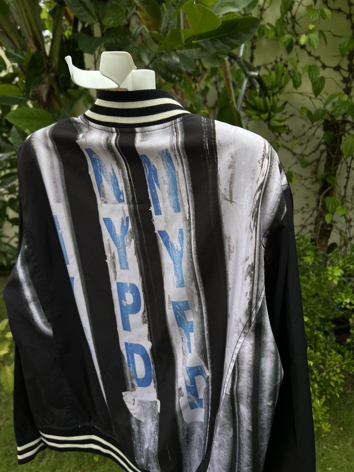Japanese Brand × thisisneverthat THISISNEVERTHAT NYPD PRINT RARE VINTAGE BOMBER LIGHT JACKET Size US M / EU 48-50 / 2 - 3 Thumbnail