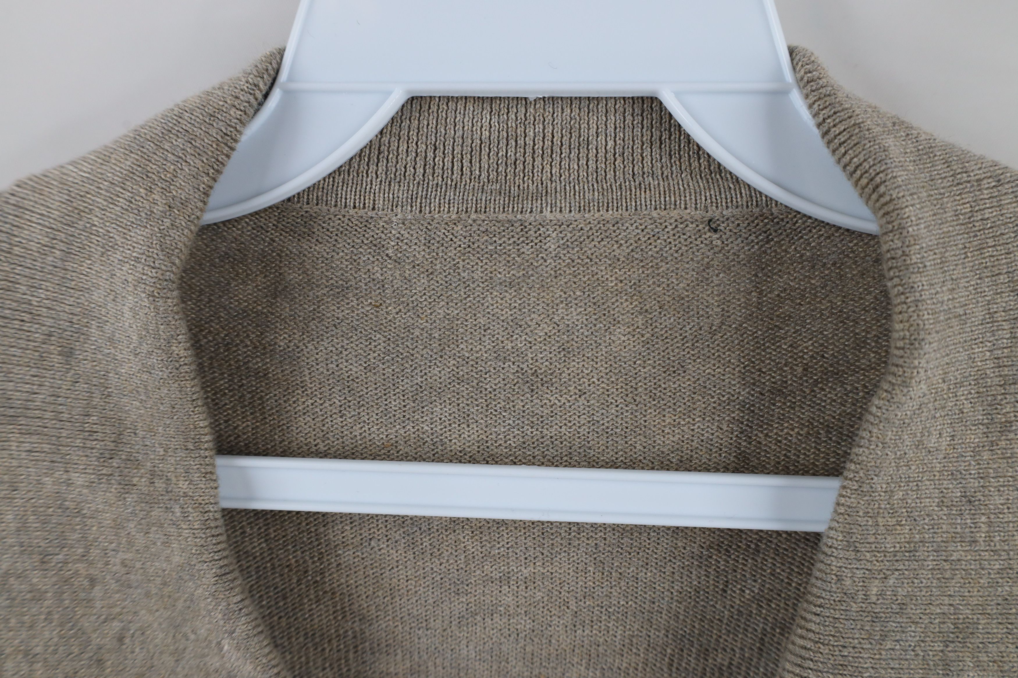 Vintage Vintage 90s Streetwear Lightweight Diamond Collared Sweater Size US XL / EU 56 / 4 - 4 Thumbnail