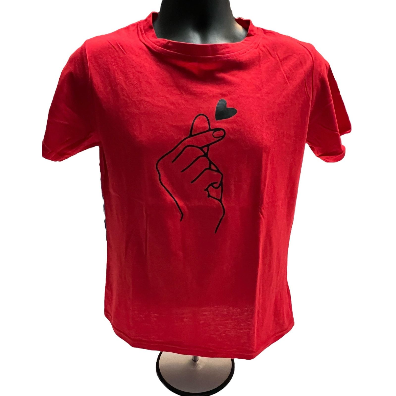 Other Mini Heart Love Essential Woman’s T-Shirt Size L / US 10 / IT 46 - 1 Thumbnail