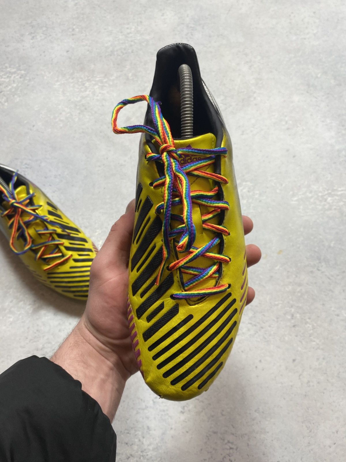 Adidas Vintage Adidas Predator LZ TRX FG Football Boots Soccer Size US 9.5 / EU 42-43 - 12 Thumbnail