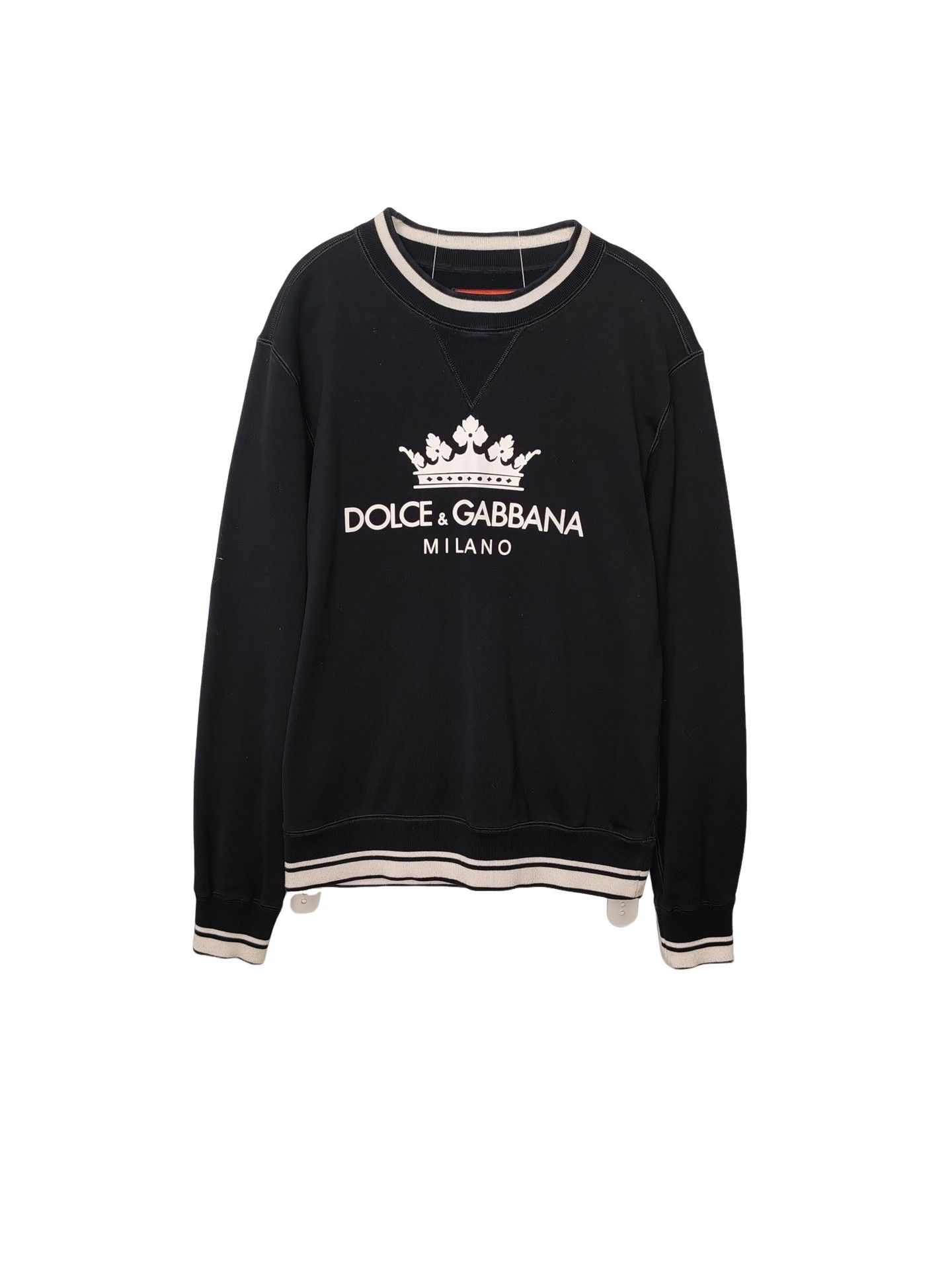 Dolce & Gabbana Dolce & Gabbana Crown Logo Sweatshirt Size 44 Size US S / EU 44-46 / 1 - 1 Thumbnail
