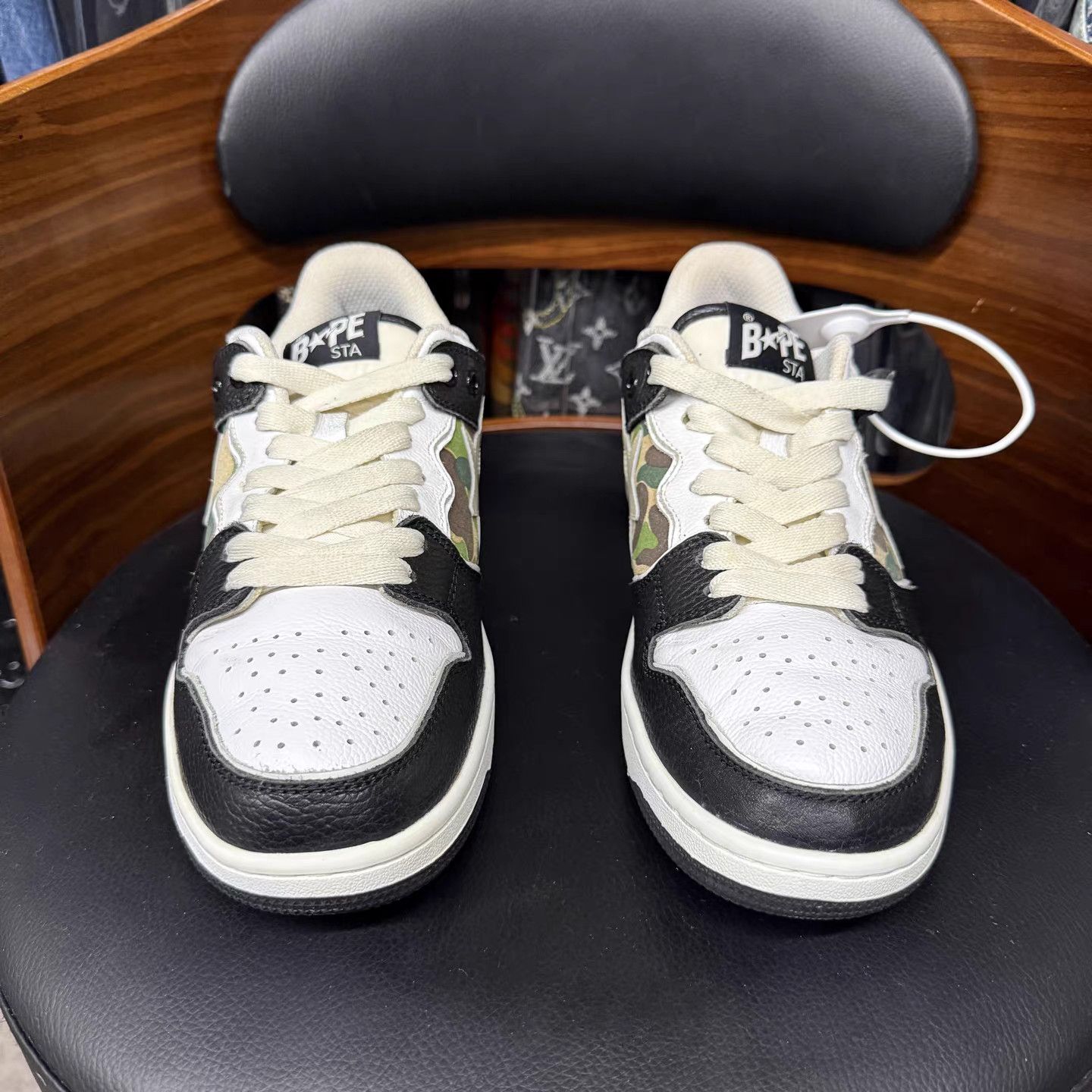 Bape Bapesta SK8 Casual Sneakers K15 Size US 8 / EU 41 - 2 Thumbnail