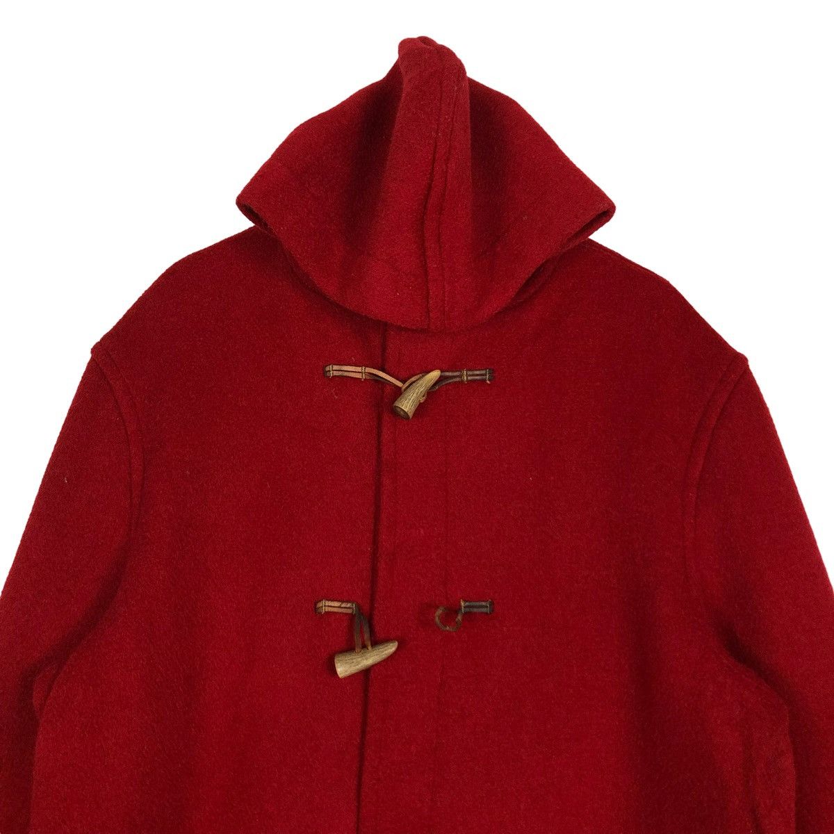 Gloverall 🔥Rich Red - Wool Duffle Coats Jacket Gloveral Made England Size US M / EU 48-50 / 2 - 2 Thumbnail