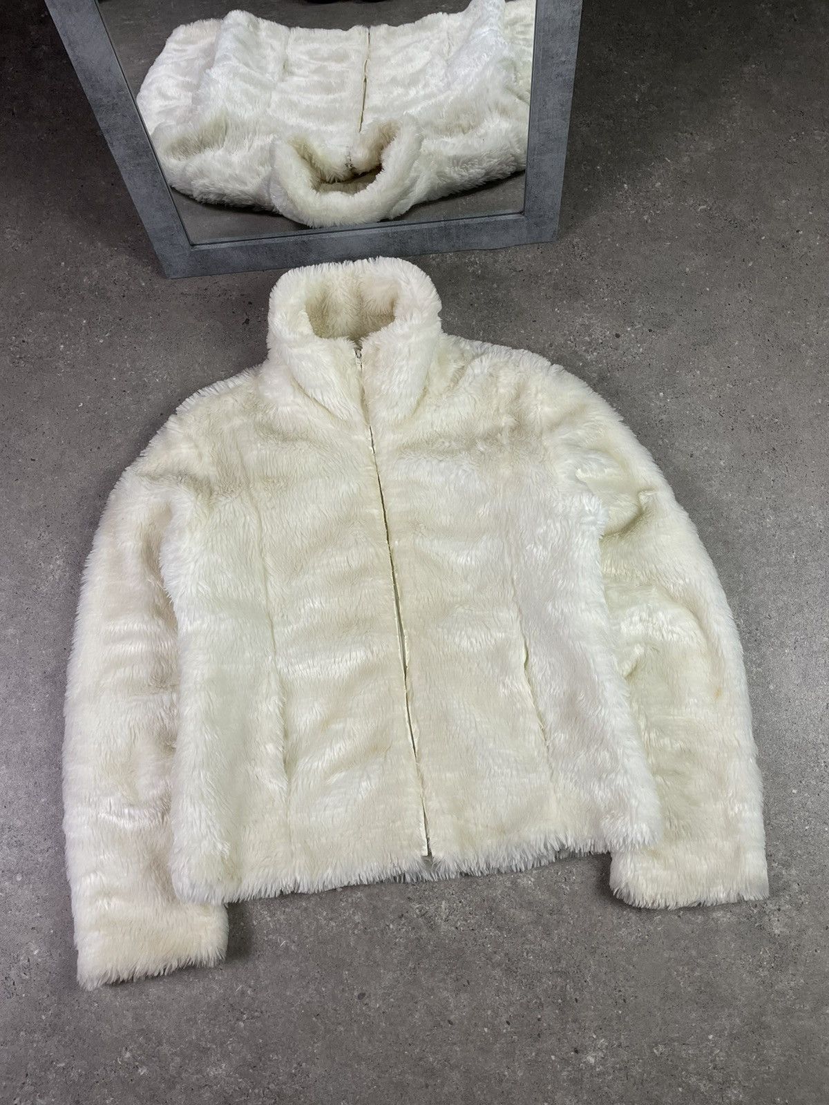 If Six Was Nine × Vintage Vintage 90s fur faux cropped jacket 00s style Archive Size XL / US 12-14 / IT 48-50 - 1 Thumbnail