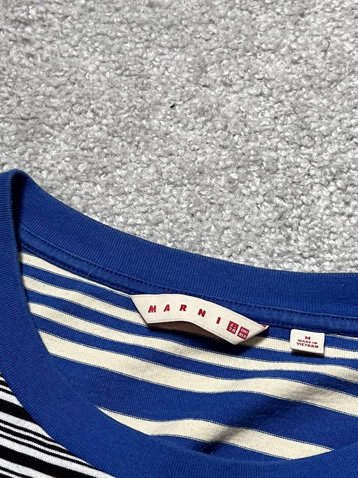 Marni × Uniqlo MARNI x Uniqlo Stripes Wide T-shirt Size M Size US M / EU 48-50 / 2 - 4 Thumbnail