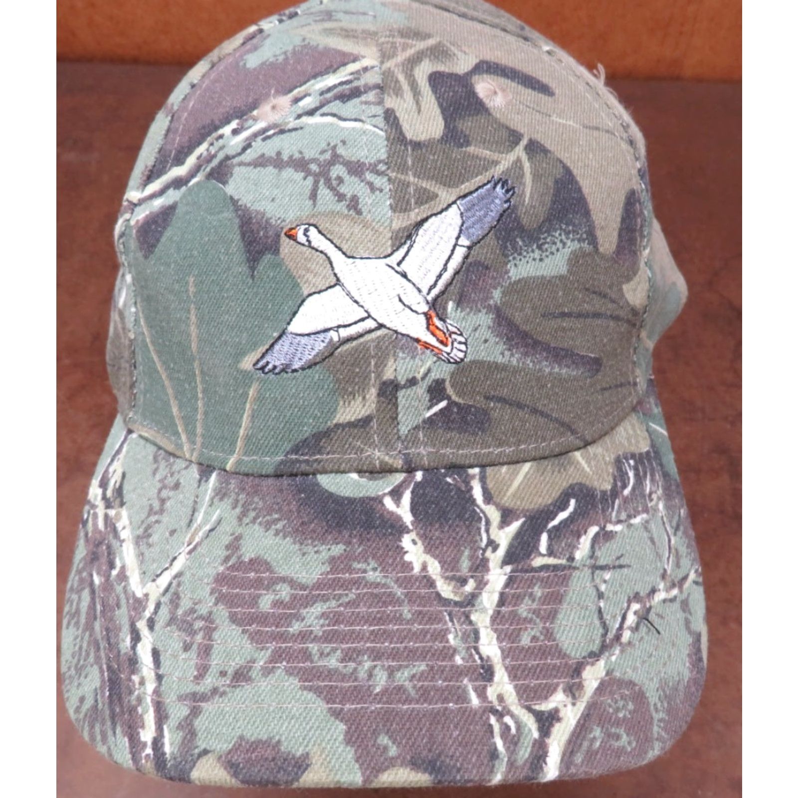 Vintage VTG Camo Snow Goose HaT TruckER Cap Hat Baseball Size ONE SIZE - 2 Thumbnail