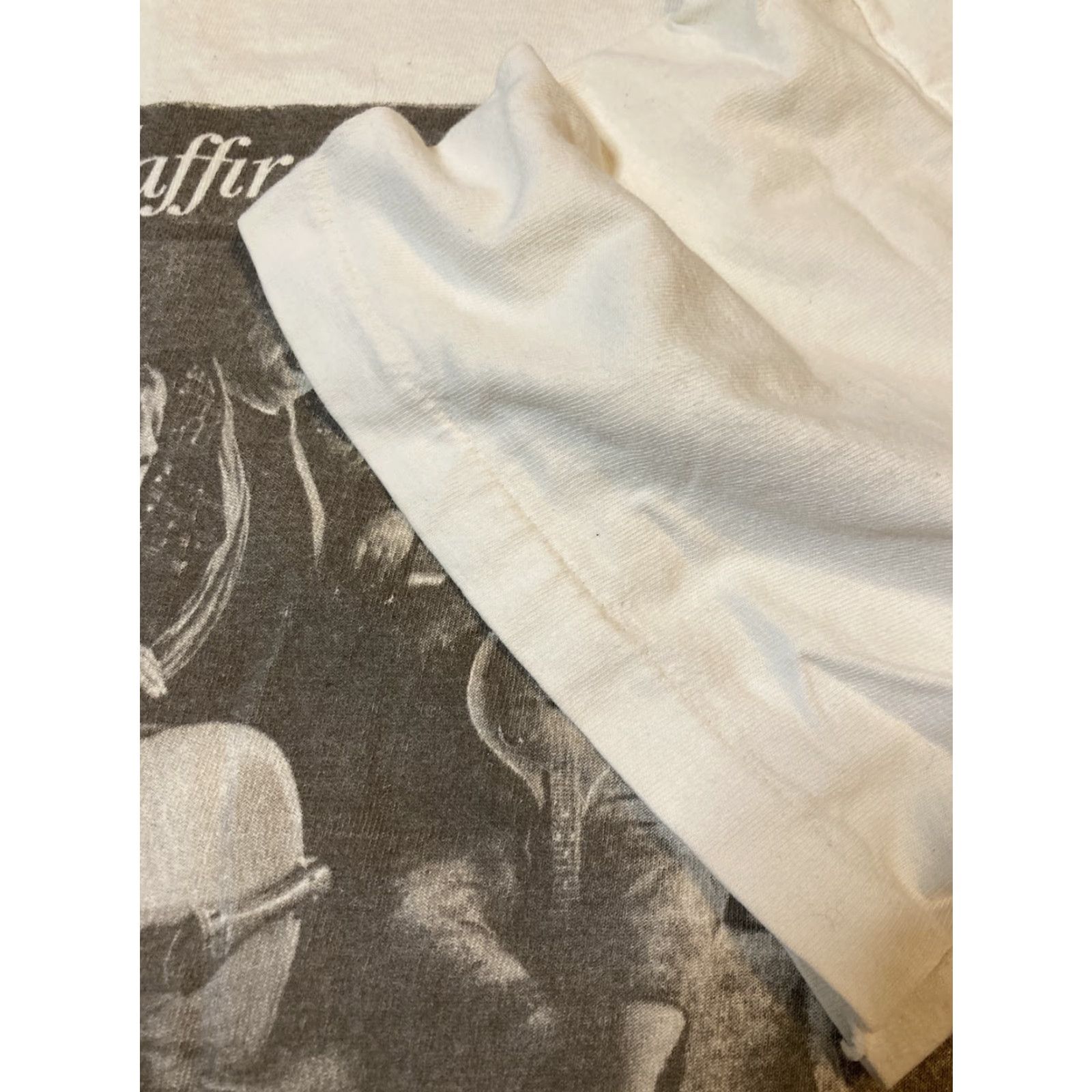 Vintage VINTAGE Saffire Band Tee T-Shirt White 90s Single Stitch Women Large Shirt Blues Uppity Size L / US 10 / IT 46 - 4 Thumbnail
