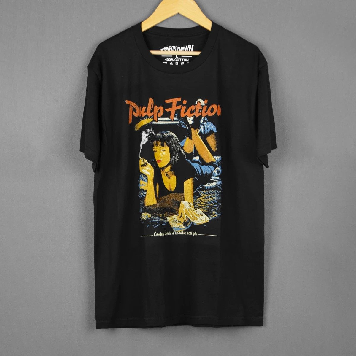 Vintage Midnight Cinema Graphic Tee Size US XL / EU 56 / 4 - 1 Thumbnail