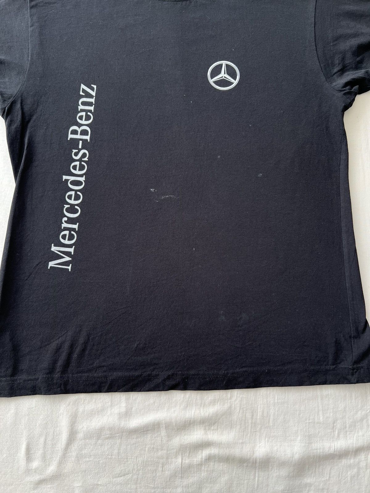 Mercedes-Benz Vintage 2000s Mercedes Benz Black T-shirt Size US M / EU 48-50 / 2 - 6 Thumbnail