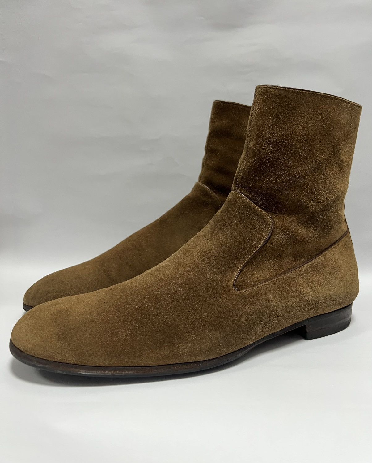 Alexander McQueen Alexander McQueen - Zipped Ankle Boots Size US 10 / EU 43 - 5 Thumbnail