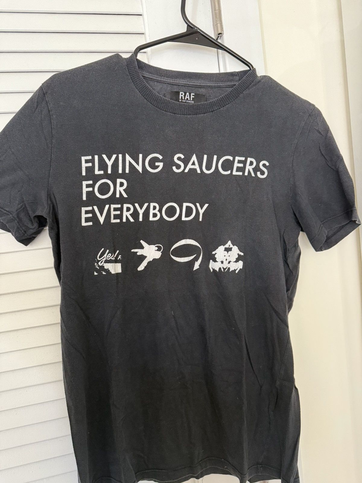 Raf by Raf Simons RAF BY RAF SIMONS X RAF SIMONS "flying Saucers" Tee Size US S / EU 44-46 / 1 - 1 Thumbnail