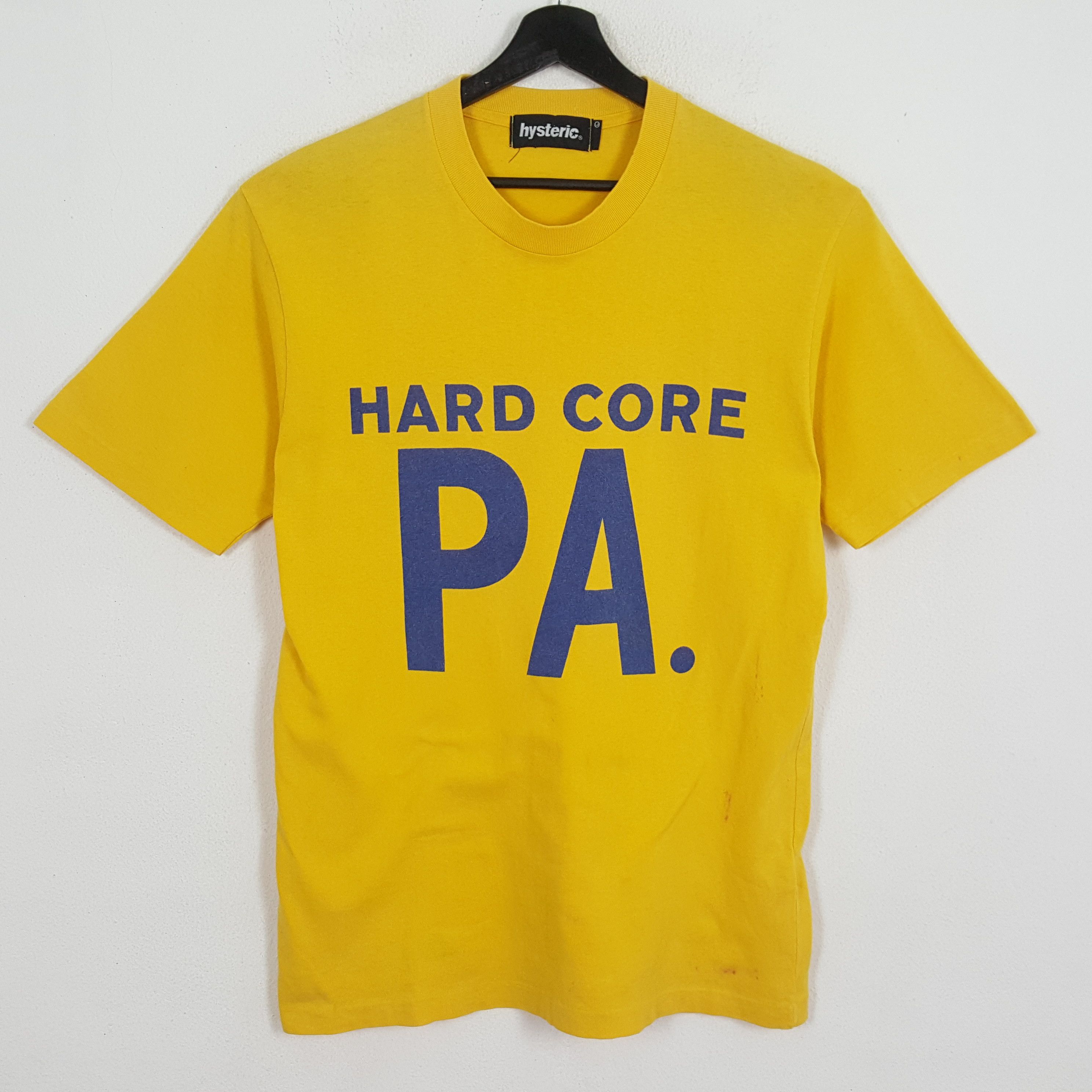 HYSTERIC GLAMOUR Japanese Brand Hard Core PA Tshirt
