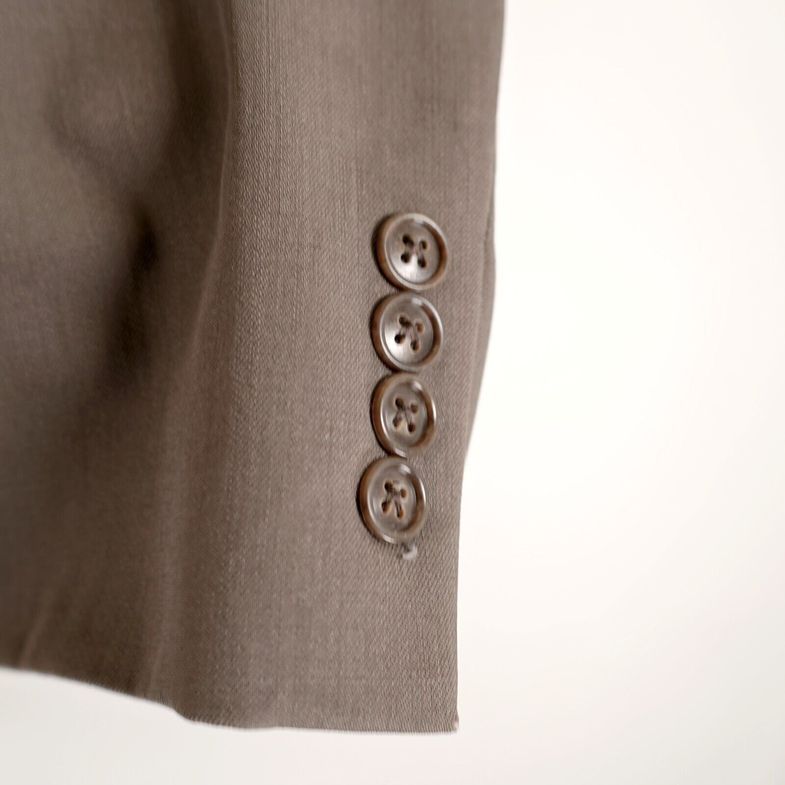 Calvin Klein Calvin Klein Wool Beige Blazer 42L 3 Button Size 42L - 3 Thumbnail