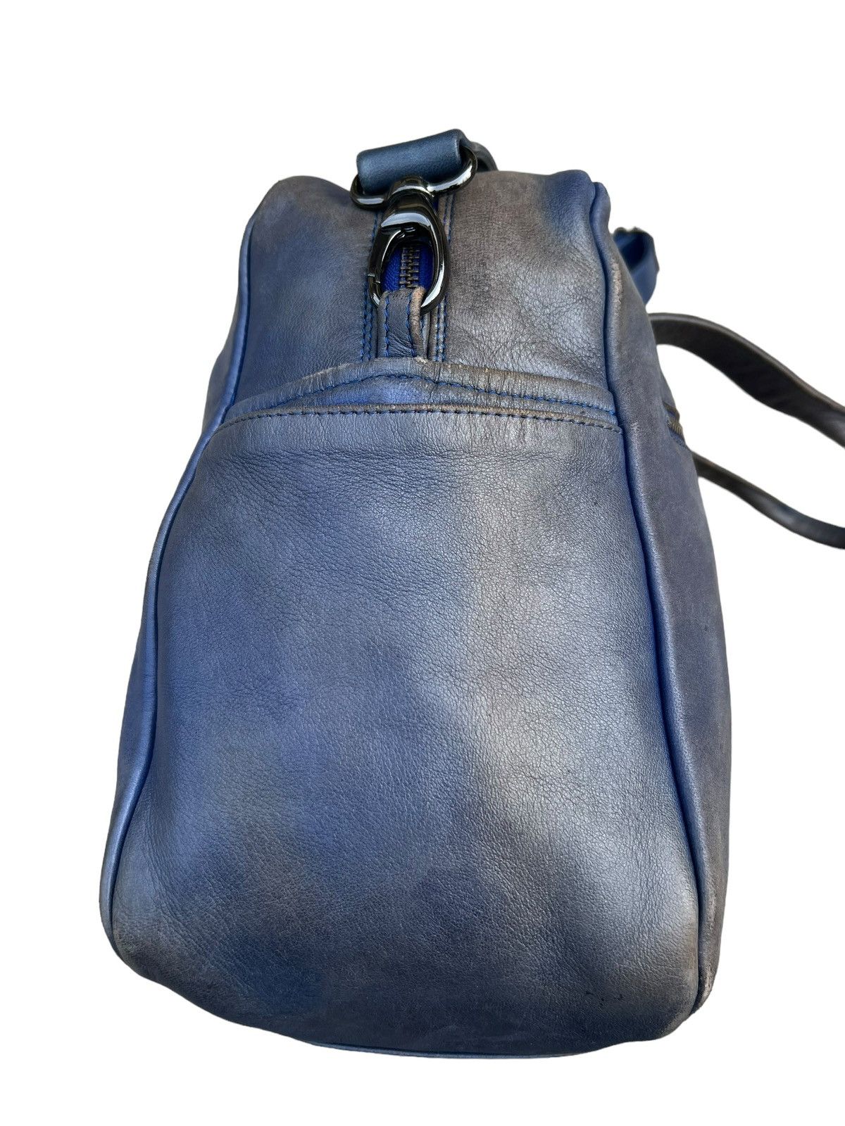 Leather Naterra Distress Sun Fade Patina Leather 2 Way Travel Bag Size ONE SIZE - 9 Thumbnail