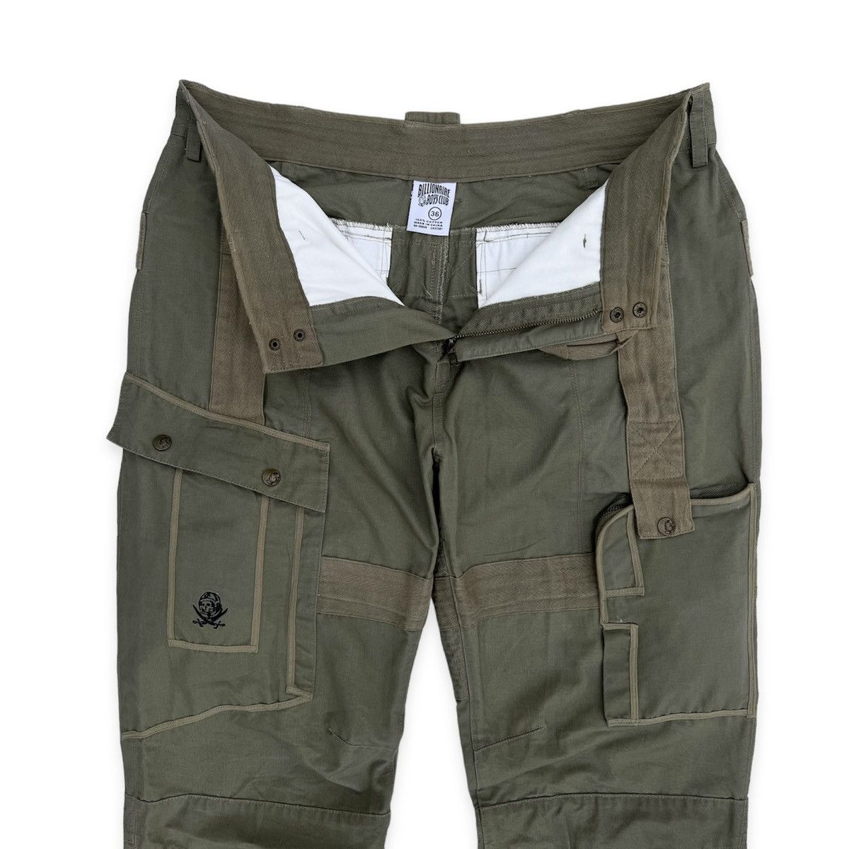 Billionaire Boys Club BILLIONAIRE BOYS CLUB MILITARY CARGO PANTS Size US 35 - 6 Thumbnail