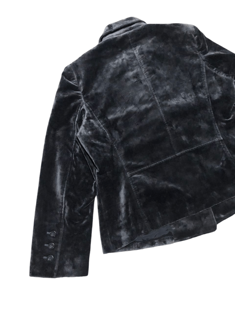 Christian Aujard Liberte Velvet Double Breasted Coat Jacket