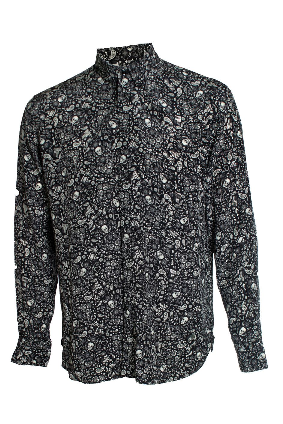 トップス Saint Laulent paisley shirt Saint Laulent paisley shirt Saint laurent paisley shirt top
