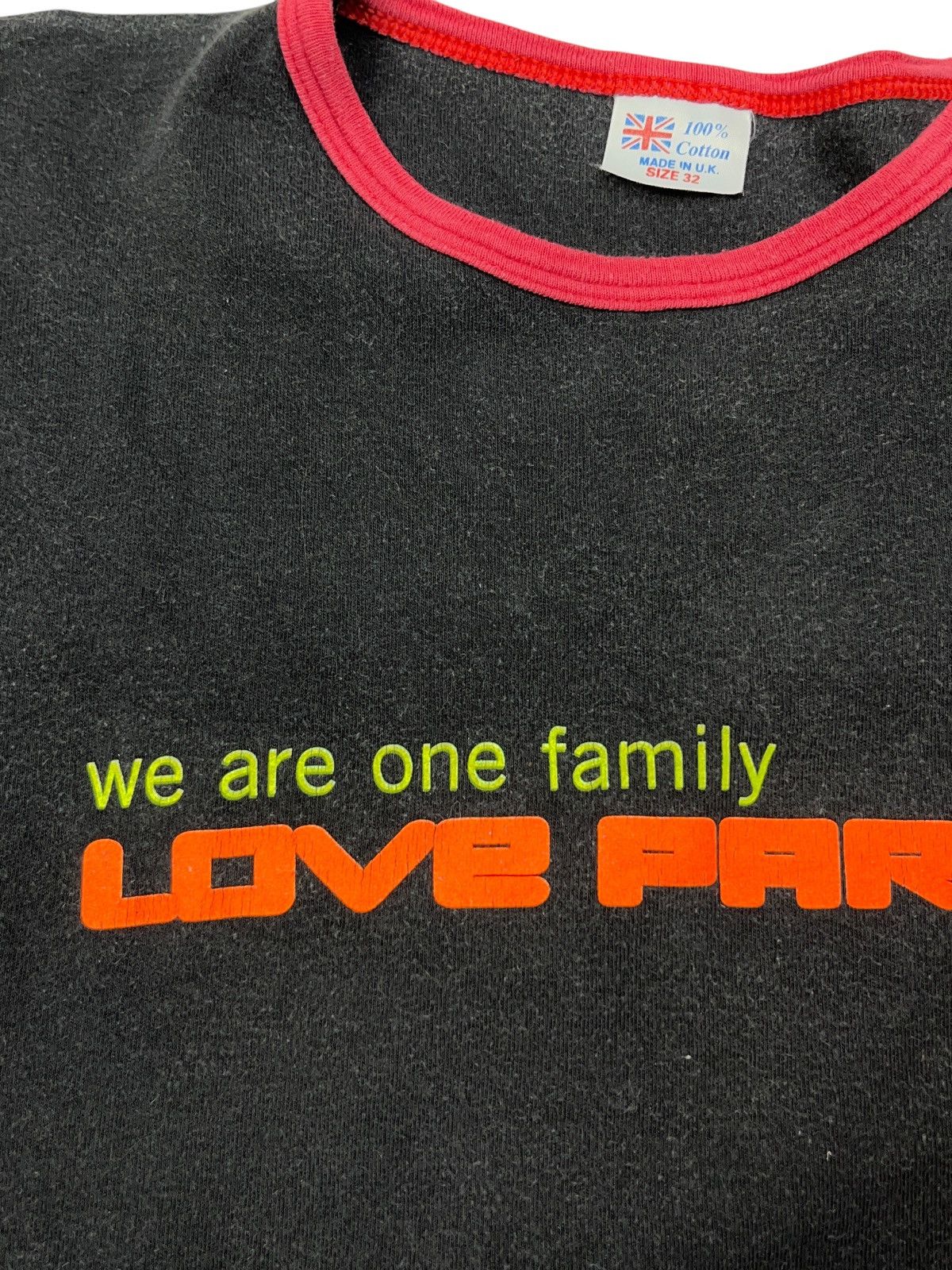 Thunderdome Vintage 1996 Love Parade We Are One Family Techno T-shirt Size XS / US 0-2 / IT 36-38 - 6 Thumbnail