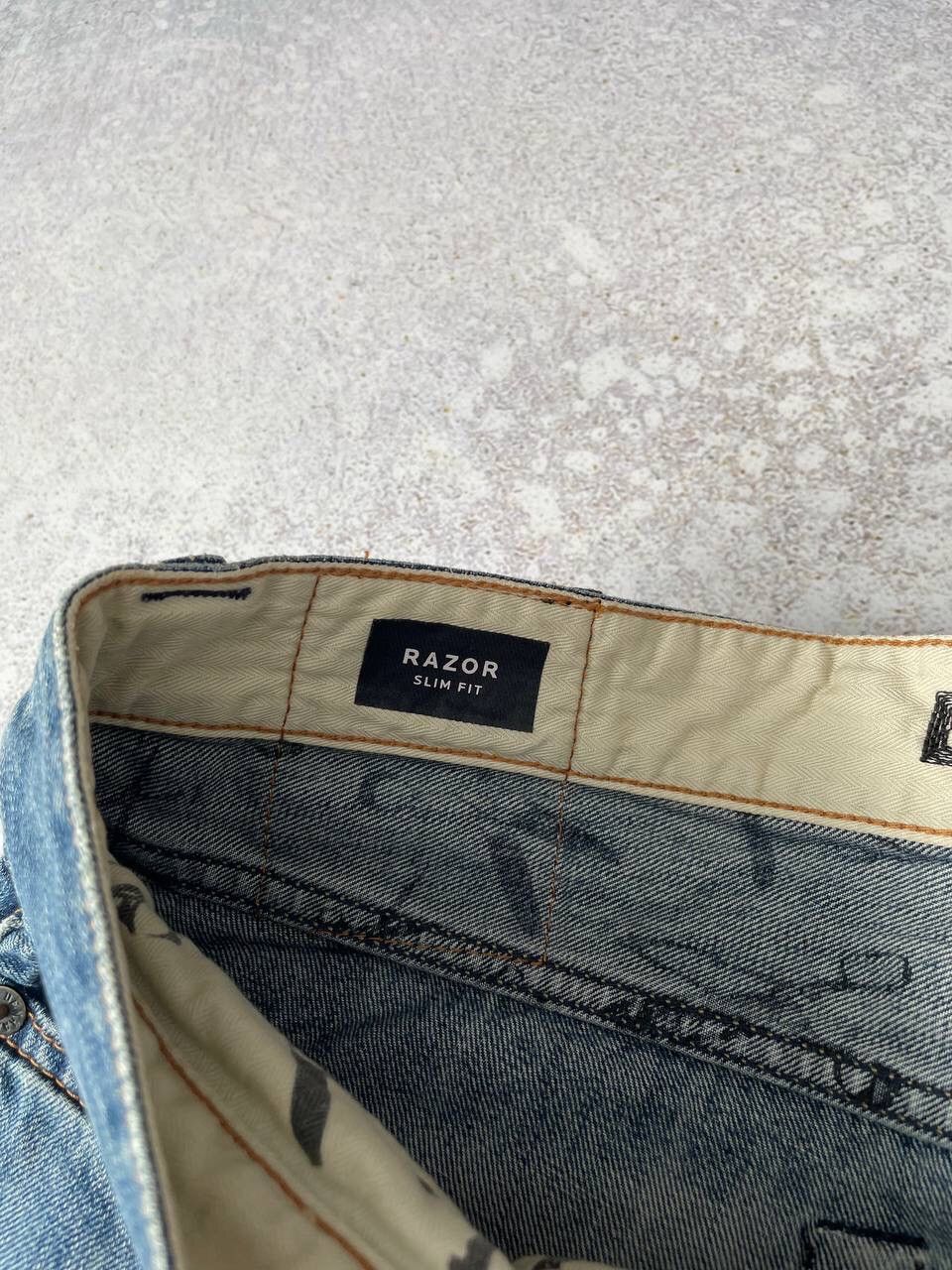 DENHAM × Vintage Vintage Denham Blue Denim Pants Y2K Ultra Rare Item Size US 32 / EU 48 - 8 Thumbnail