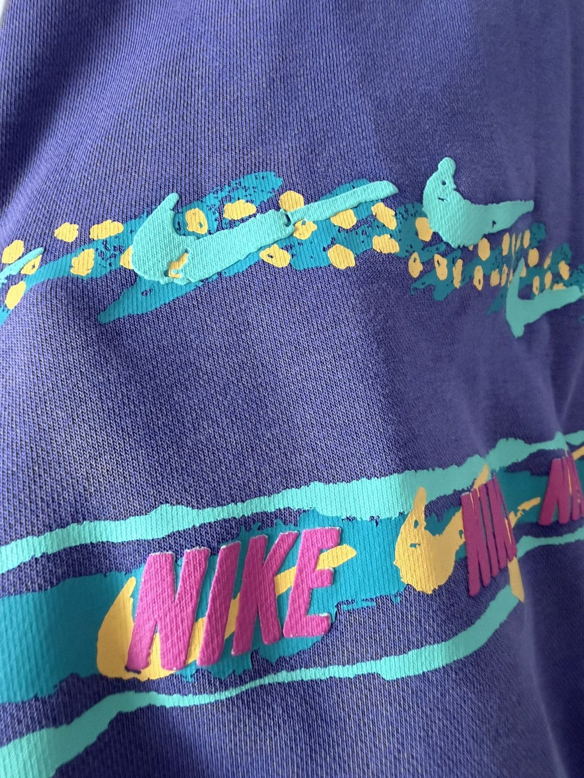 Nike Nike Sportswear Retro Graphic Crewneck Sweatshirt Purple L Size US L / EU 52-54 / 3 - 8 Thumbnail
